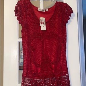 evening top, little bit of sparkle to it